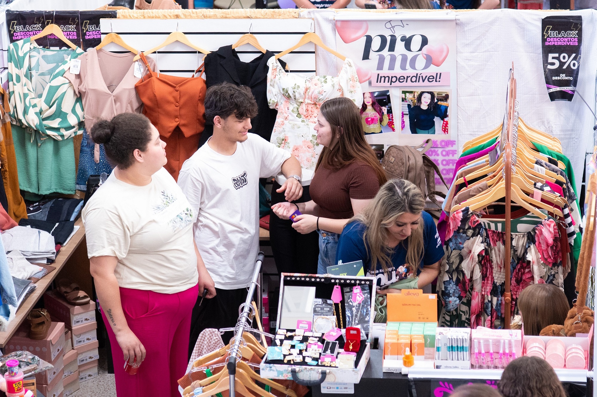 Feria Mulher Rio Negro stand