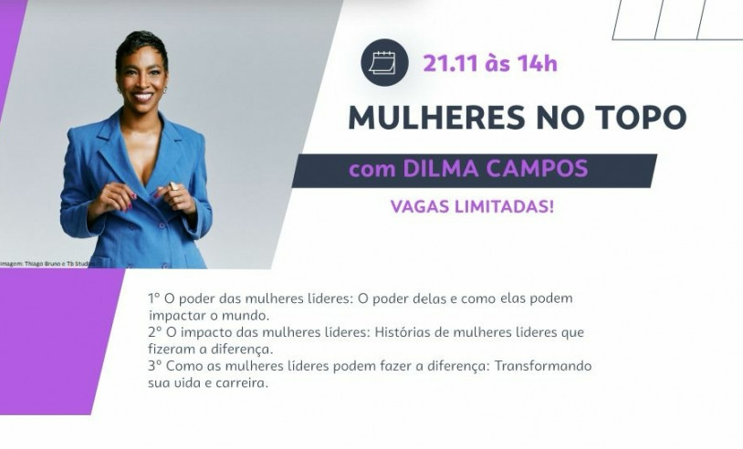 Card do evento Inteiras para Liderar em Londrina