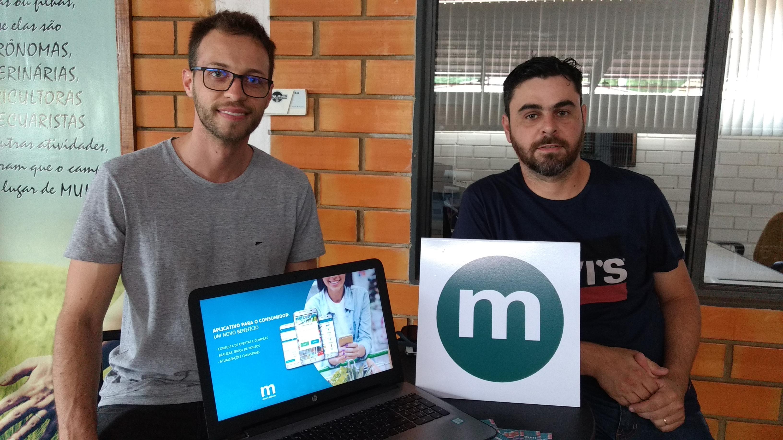 Giovanni Christian Debona e Lucas Messias, fundadores da startup