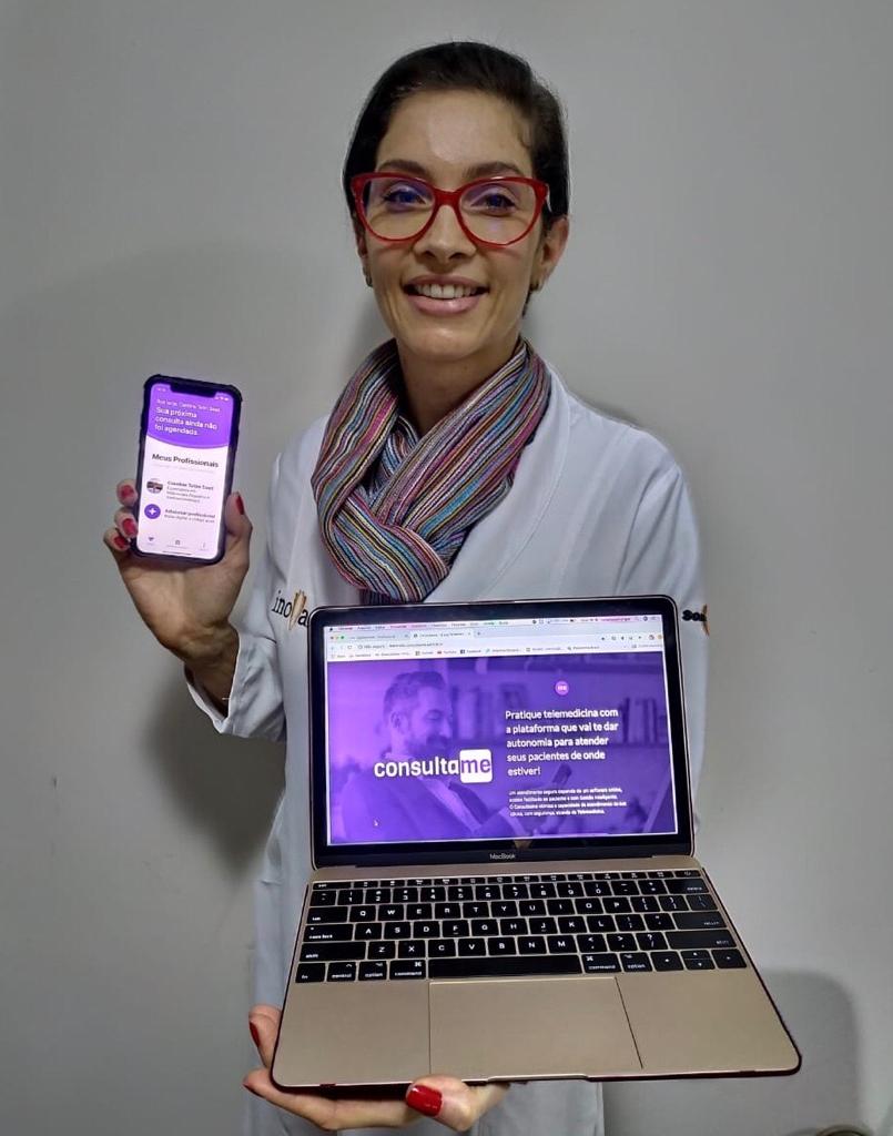 Caroline Saad, da startup de telemedicina ConsultaMe