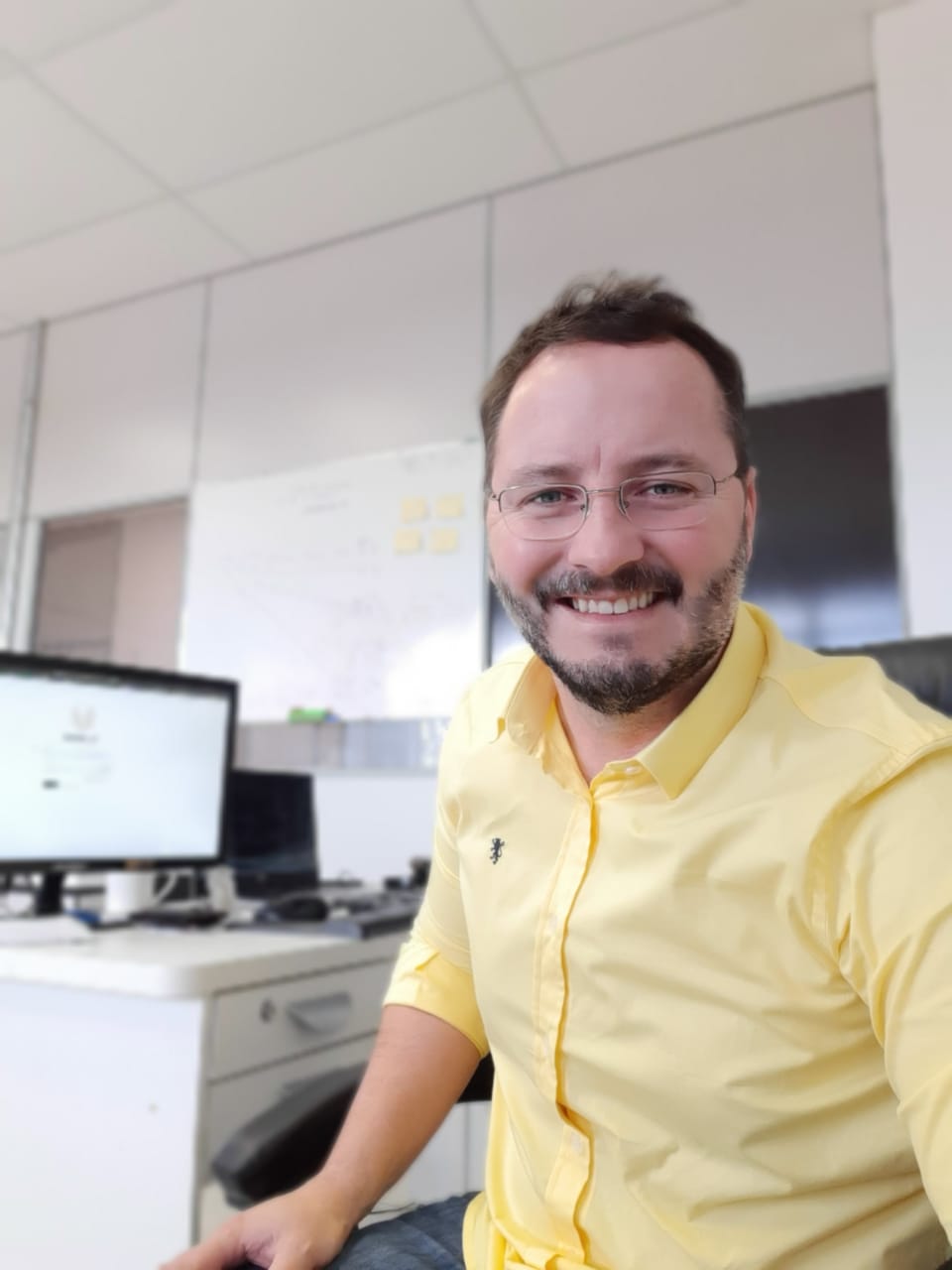 Fabricio Kerber, propriet&aacute;rio da startup