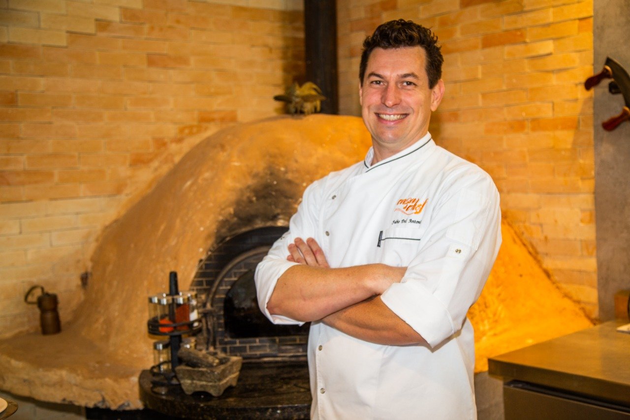 O chef Fabio Del Antonio