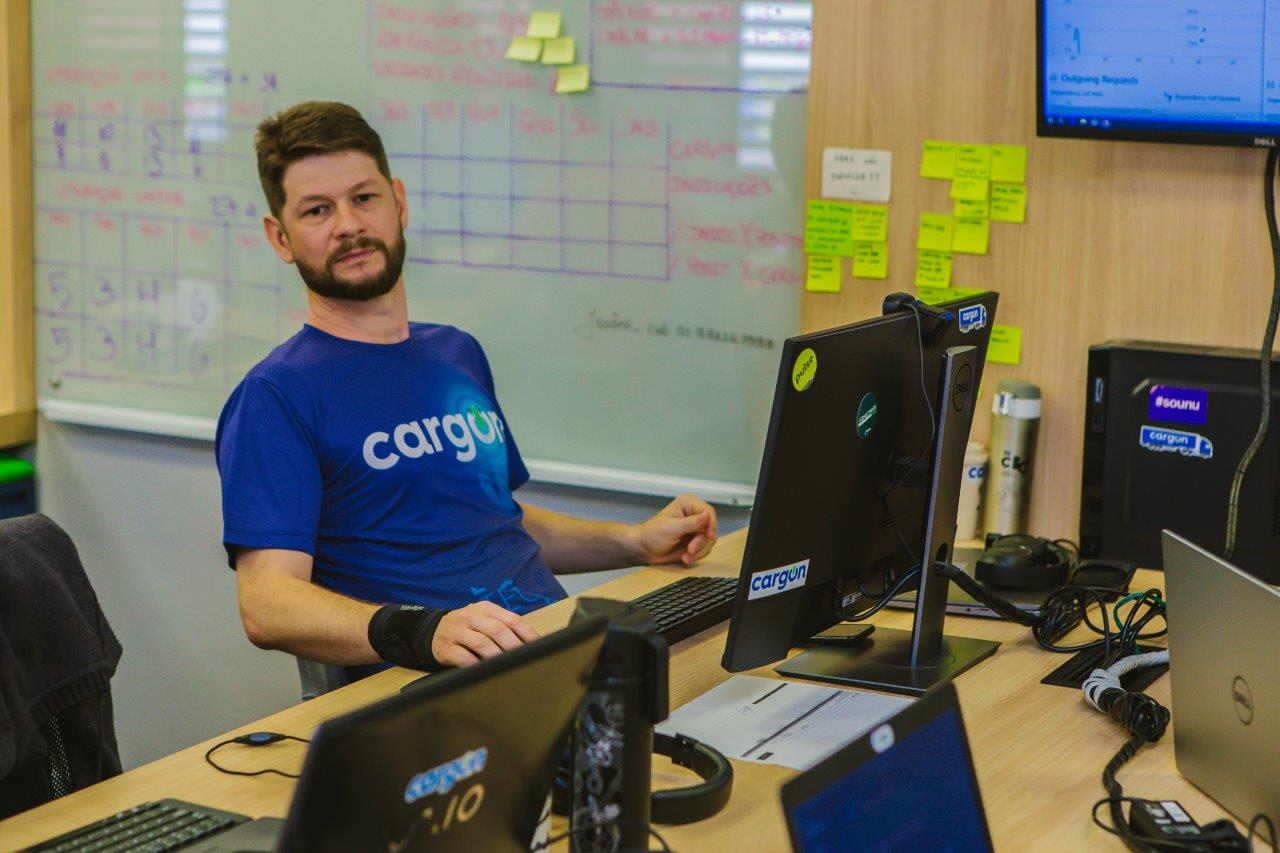 Denny Mews, da CargOn, startup que já acumula diferentes premiações com apenas 9 meses de operação