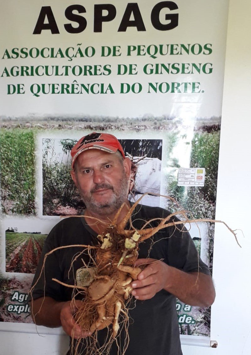 Produtor e s&oacute;cio-presidente da Aspag, Misael Jefferson Nobre