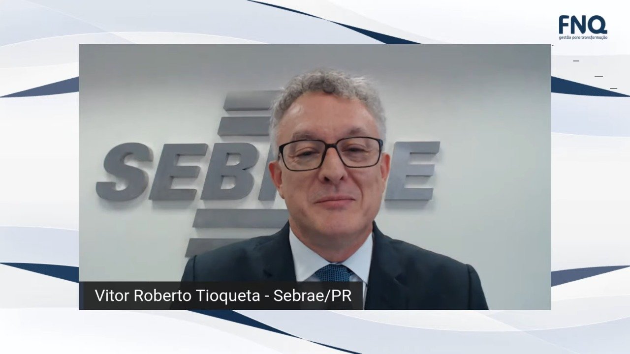 Diretor-superintendente do Sebrae Paran&aacute;, Vitor Tioqueta, participou da cerim&ocirc;nia de premia&ccedil;&atilde;o