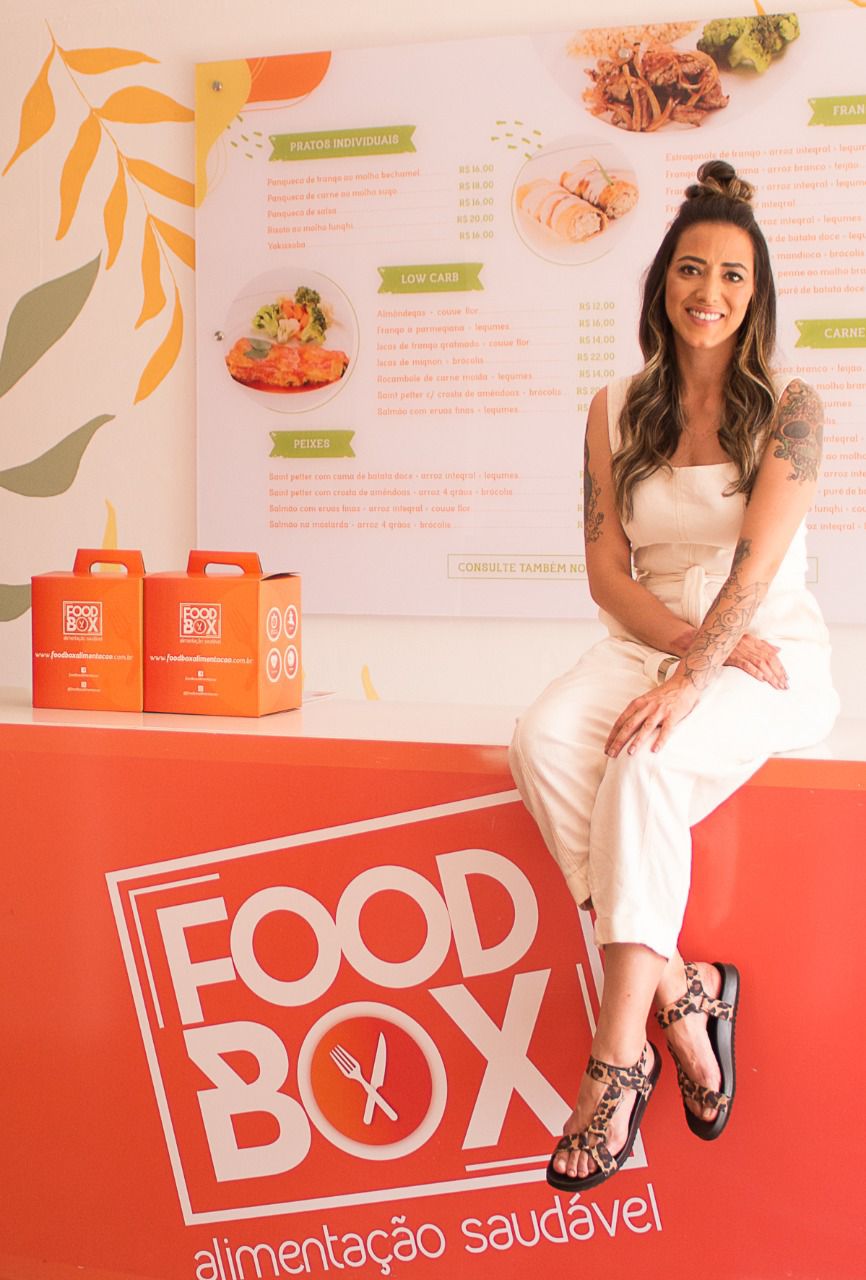 Empreendedora Paula Andréia Werle, da Food Box